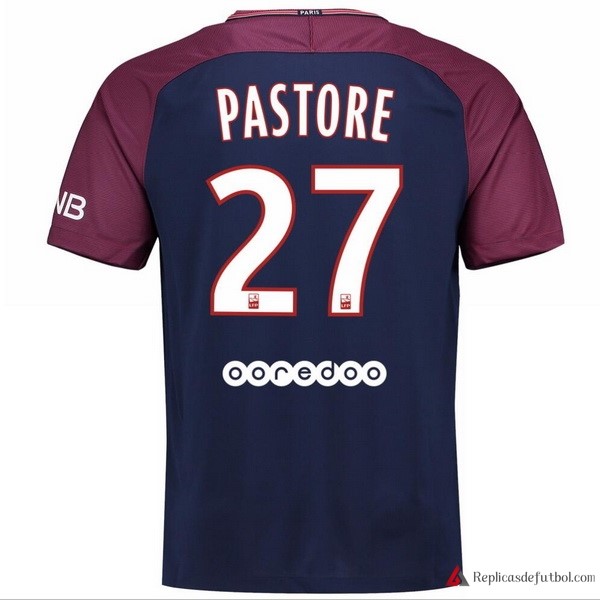 Camiseta Paris Saint Germain Primera equipación Pastore 2017-2018